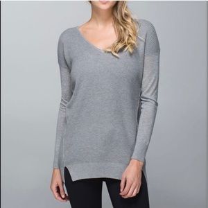 Lulu lemon knitted sweater